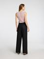 SLFTENNY SL V-NECK TOP XS Locker geschnitten - Bleached Mauve