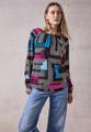 Bedruckte Bluse XL - Deep Petrol