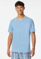 T-Shirt V-Ausschnitt 48 - Pacific Blue