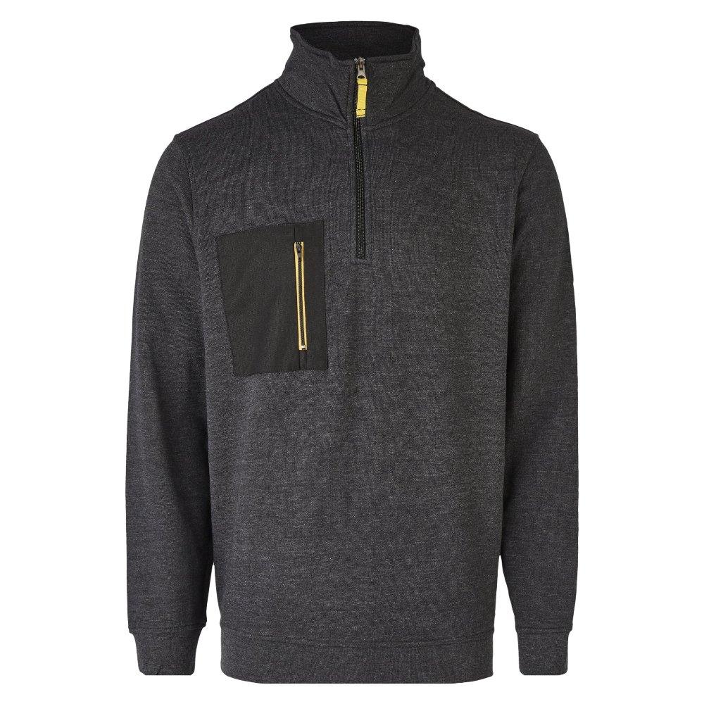 SMART Zip-Sweat - Anthrazit - Gr: M