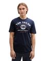 T-Shirt mit Logo-Print XL Regular Fit - Sky Captain Blue