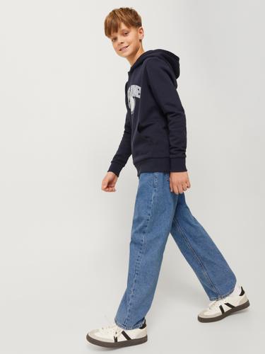JJIALEX JJORIGINAL SQ 042 JNR 152 Baggy Fit - Blue Denim