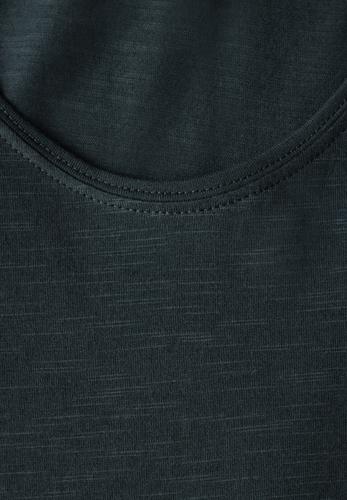 Basic T-Shirt in Unifarbe 36 - Hunter Green