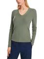 Sweater "Rethink Together" mit Lurex 42 - Frozen Sage