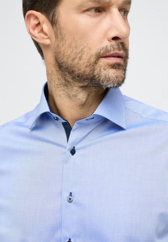 Hemd Pinpoint Kurzarm Blau 41/Kurzarm
