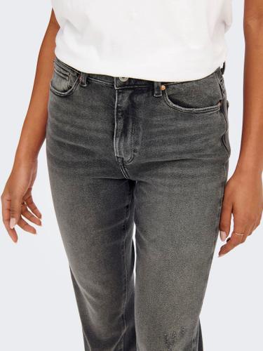 ONLEMILY STRETCH HW ST AK DNM CRO614NOOS Grau 26/34