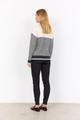 SC-NESSIE STRIPE 71 L - C Cream Melange Combi