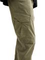 Regular Tapered Cargo Hose S Regular Fit - Dusty Olive Green
