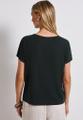 Shirt mit Cut-Out Grün 38