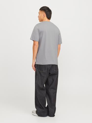 JJECORP LOGO TEE SS O-NECK NOOS M Normal geschnitten - Ultimate Grey