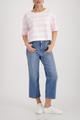 Streifen-Sweatshirt 42 - French Rose Ringel
