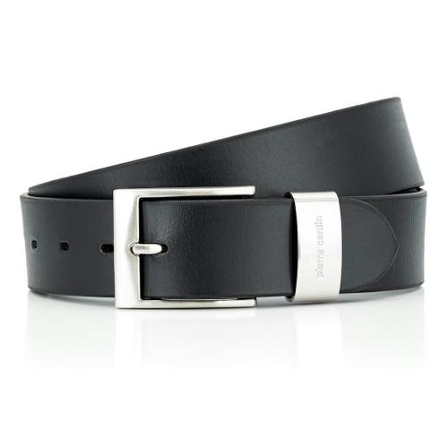 Ledergürtel PIERRE CARDIN Schwarz 100