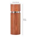 AdHoc Salz-/Pfeffermühle »Profi CeraCut Mahlwerk Akazienholz 19 cm«