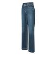 MAC JEANS - DREAM WIDE, DREAM Wonder light Denim Blau 36/32