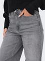 ONLMADISON BLUSH HW WID DNM REA0938 NOOS S/30 Weiter Beinschnitt - Light Grey Denim