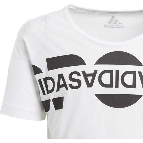 ADIDAS Kinder T-Shirt Boxy Graphic 164 in Weiß