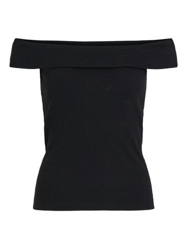 VISAHIA OFF SHOULDER TOP M Normal geschnitten - Black
