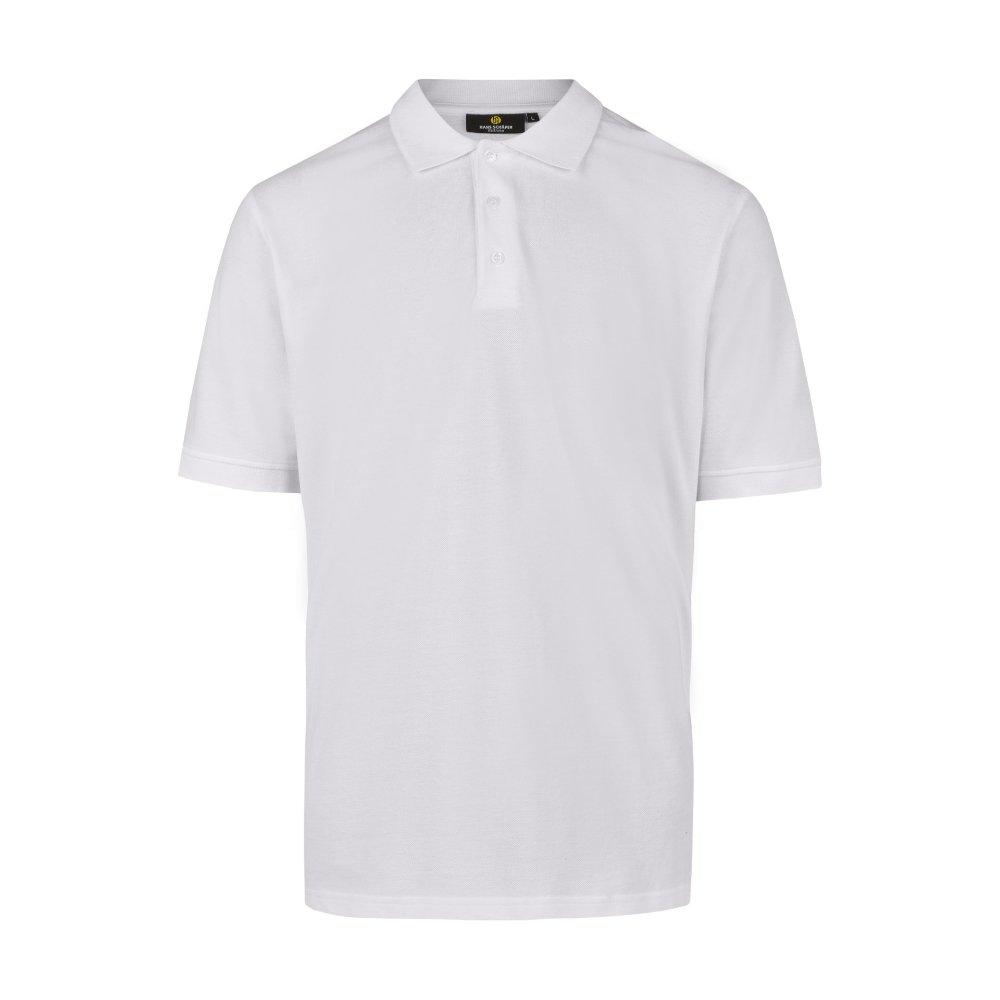 BASIC Poloshirt - Weiß - Gr: 4XL