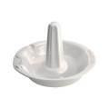 RÖMERTOPF RÖMERTOPF Hähnchenbräter »Chicko Weiß 25 cm«, Keramik