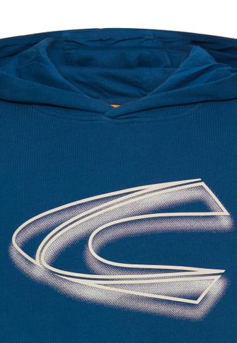 Sweatshirt mit Kapuze 3XL Relaxed Fit - Lyons Blue