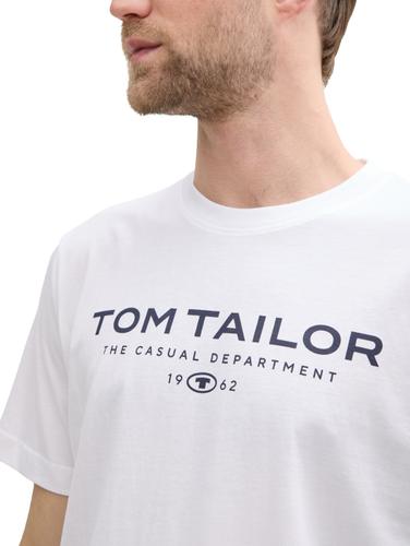 T-Shirt aus Baumwolle mit Logo-Print XXL Regular Fit - White