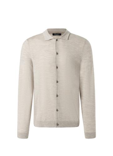 Strick Cardigan 1/1 Arm Beige