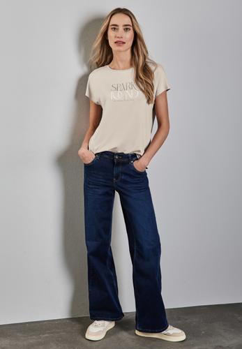 T-Shirt mit Wording 46 - Clean Sand