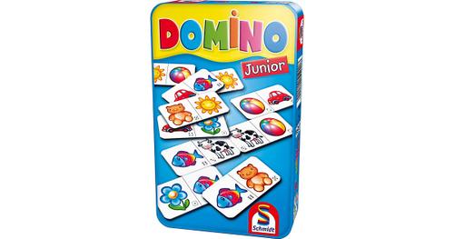 Schmidt Spiele - Domino Junior in Metalldose
