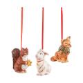 Villeroy und Boch Nostalgic Ornaments 3-teilig, - Waldtiere