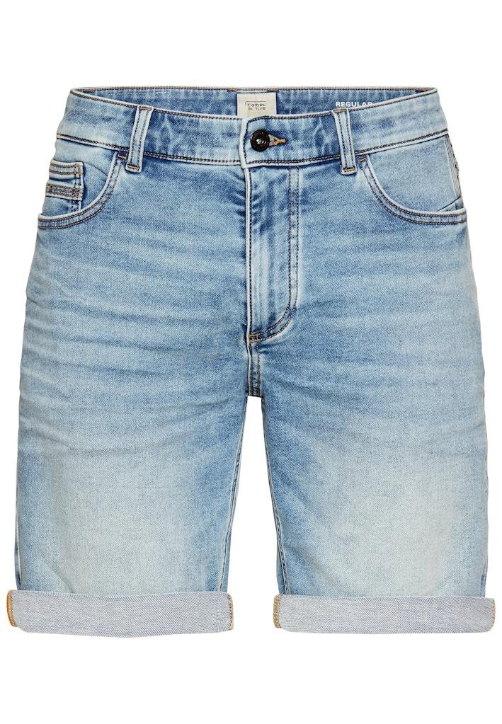 fleXXXactive® Jeansshorts im Regular Fit Blau 33IN