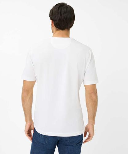 Style Tim-tim M Modernes T-Shirt, Gerader Schnitt - White