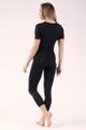 Halbarm Shirt Schwarz 38