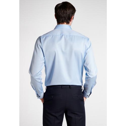 Cover Shirt Twill Langarm 41/Langarm - 65cm MODERN FIT - Hellblau