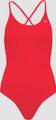 PUMA Damen Badeanzug SWIM WOMEN V-NECK CROSSBACK SW S in Rot