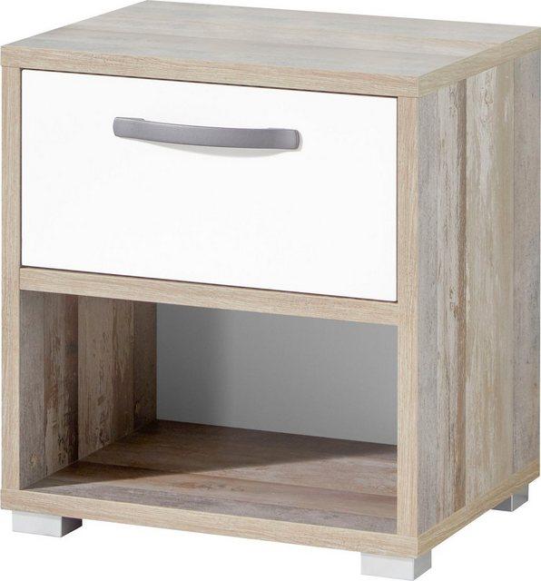 Nachtkonsole »Moon«, im modernen Dekor Driftwood