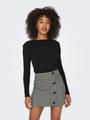 ONLRILEY O-NECK L/S TOP JRS NOOS Schwarz XL