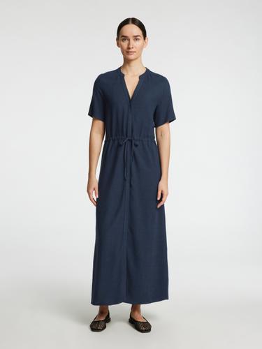 SLFVIVA-DAMINA SS ANKLE SUN DRESS NOOS 42 Normal geschnitten - Dark Sapphire