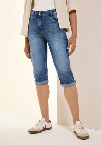 Capri Jeans 28/3/4 Hosen - Light Blue Authentic Washed