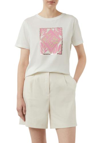 T-Shirt Weiß 46