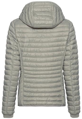 Leichte Steppjacke aus recyceltem Polyamid Grün 40