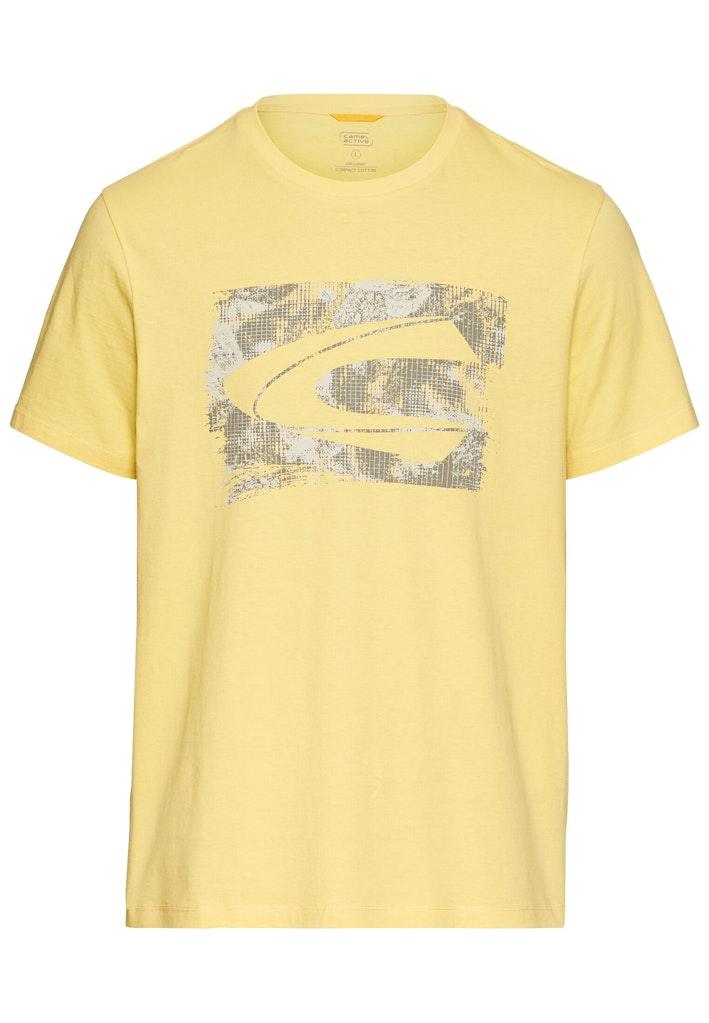 T-Shirt aus Organic Cotton Gelb M