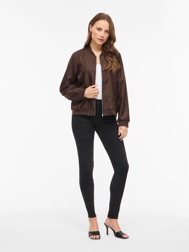 VIPAPAYA L/S BOMBER JACKET - NOOS 40 - Coffee Bean