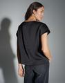 Blusenshirt "Festiva" - Schwarz / 40