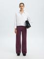 SLFWIDE RUNA HW CORDUROY PANT NOOS 27/32 Weiter Beinschnitt - Fig
