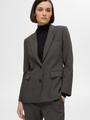 SLFRITA LS CLASSIC BLAZER DGM NOOS 34 Normal geschnitten - Dark Grey Melange