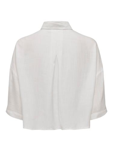 ONLASTRID LIFE 2/4 CROP SHIRT WVN N