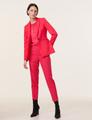 Taillierter Blazer mit Stitchings 36 Tailliert - Cherry Red