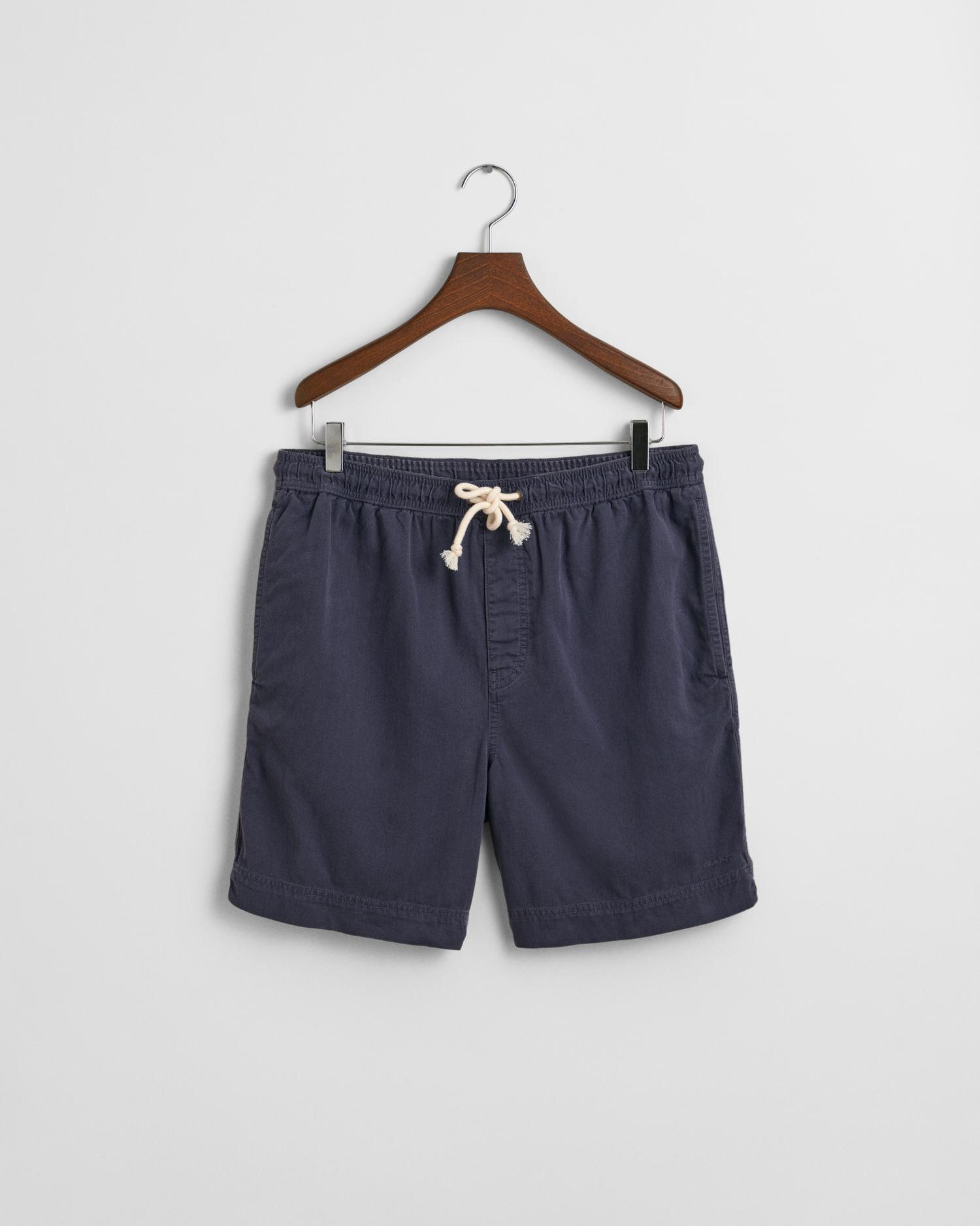 Sunfaded Regular Fit Shorts mit Kordelzug M - Evening Blue