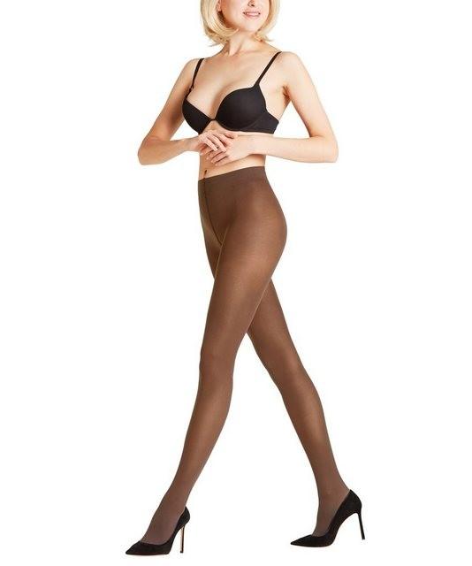 FALKE Seidenglatt 40 DEN Damen S-M - Coffee
