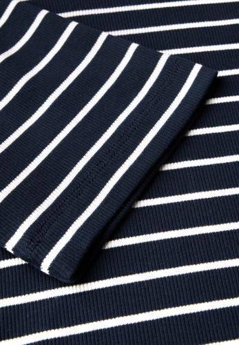 Gestreiftes T-Shirt L - Universal Blue